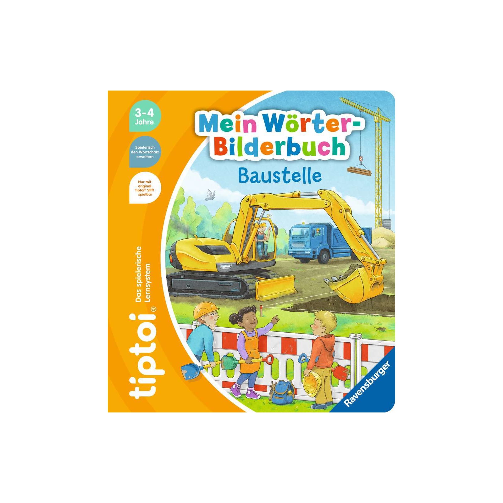 Ravensburger - tiptoi - Mein Wörter-Bilderbuch - Baustelle