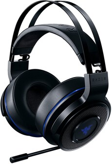 Razer Thresher 7.1 for PlayStation - Wireless Gaming Headset for PS4, PS5 and PC Wireless Headphones, Dolby 7.1 Black