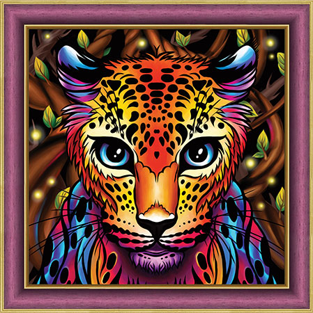 Regenbogen-Leopard