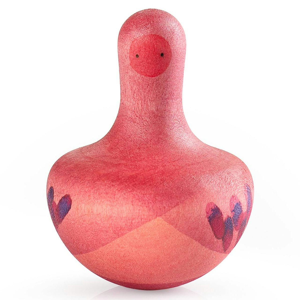 Riesenkreisel Holz ab 10 Monate Chill pink bird Durchmesser 7,2 cm Riesenkreisel Holz ab 10 Monate Chill pink bird Durchmesser 7,2 cm