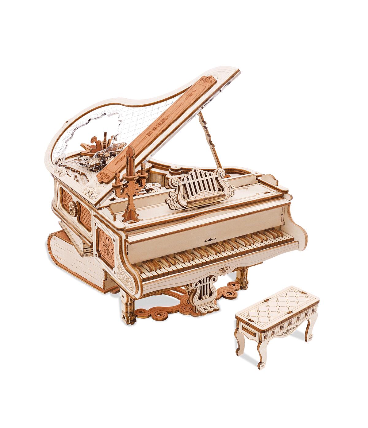 Robotime - Holzbausatz / Magic Piano / Music Box Robotime - Holzbausatz / Magic Piano / Music Box