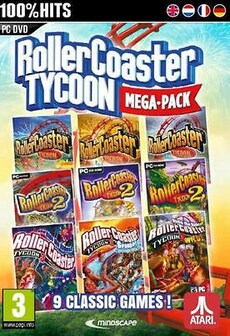 Roller Coaster Tycoon 9 Gier Nowa Gra Steam PC DVD