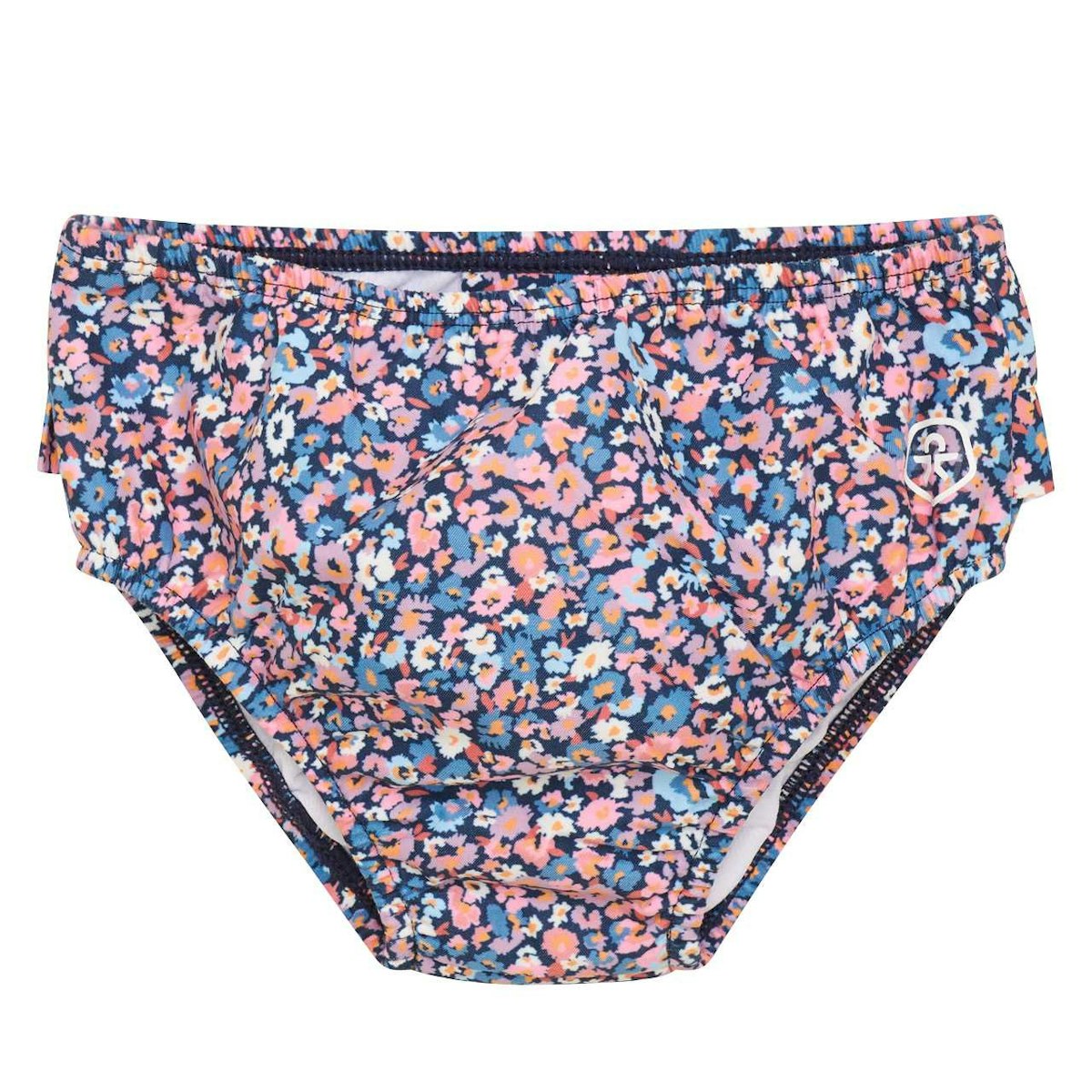 Rüschen Schwimmwindel Blümchen rosa 80 Rüschen Schwimmwindel Blümchen rosa 80