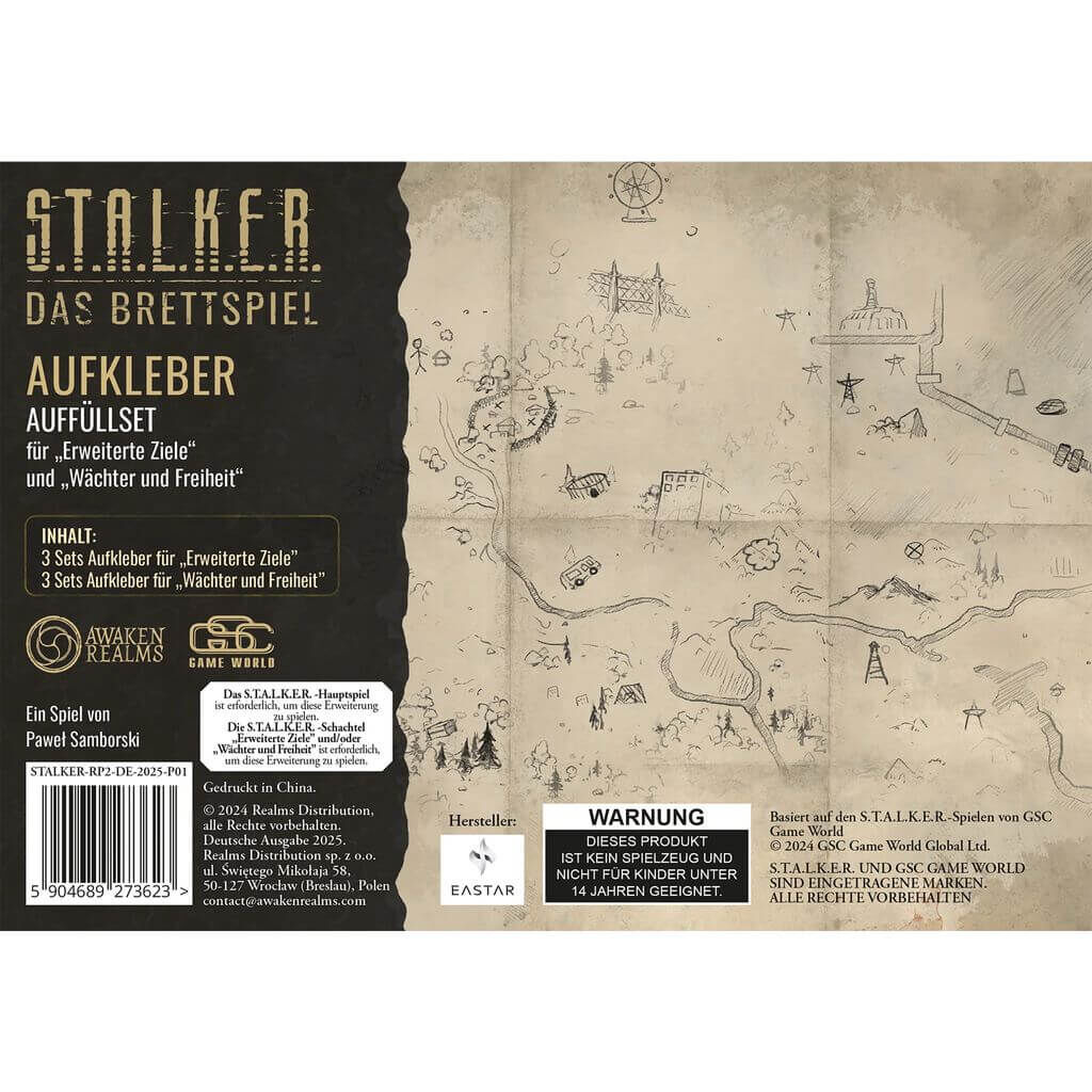 S.T.A.L.K.E.R.: Das Brettspiel - Karten und Aufkleber Auffüllset #2 S.T.A.L.K.E.R.: Das Brettspiel - Karten und Aufkleber Auffüllset #2