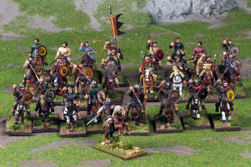 SAGA Strathclyde Waliser Starter (4 Punkte) Warband Studio Tomahawk Gripping Beast