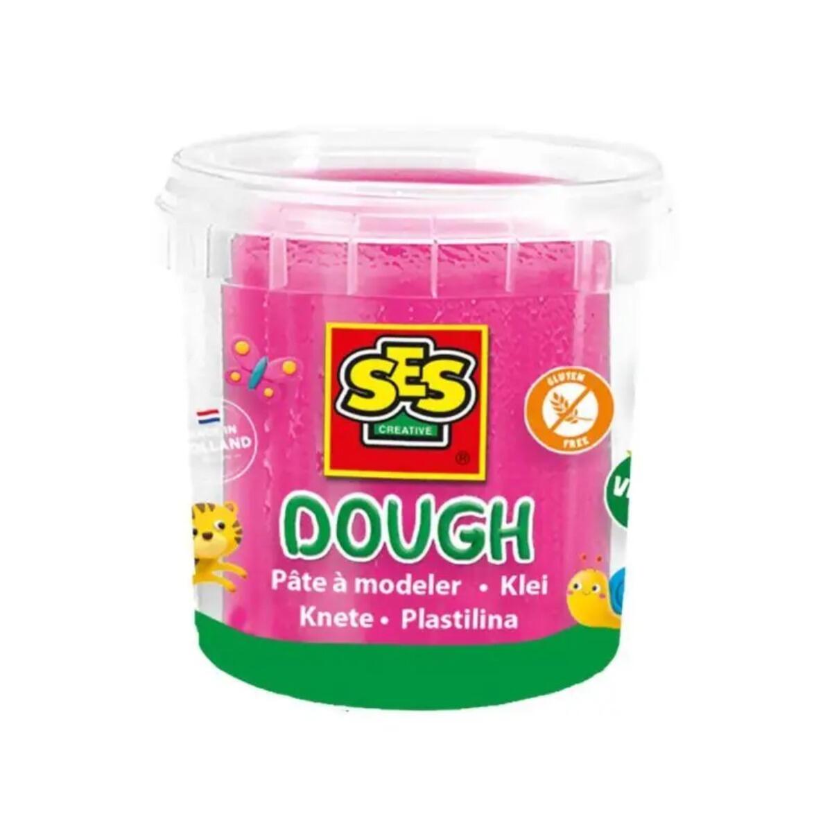 SES - SES Knete neonrosa 115gr, vegan SES - SES Knete neonrosa 115gr, vegan
