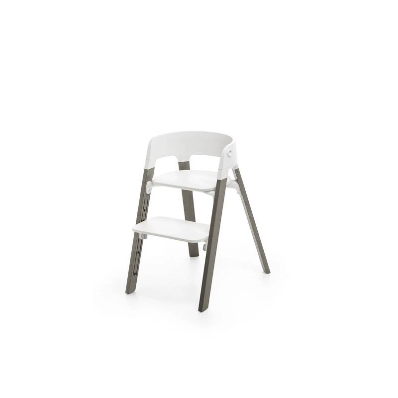 STOKKE - STEPS™ Hochstuhl WHITE-HAZY GREY (A)