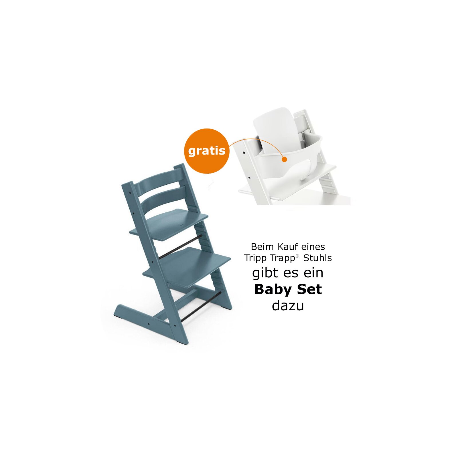 STOKKE - TRIPP TRAPP® Hochstuhl FJORD-BLUE