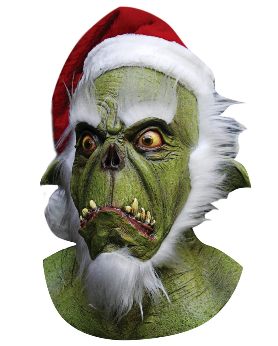 Santa Grinch Maske Santa Grinch Maske