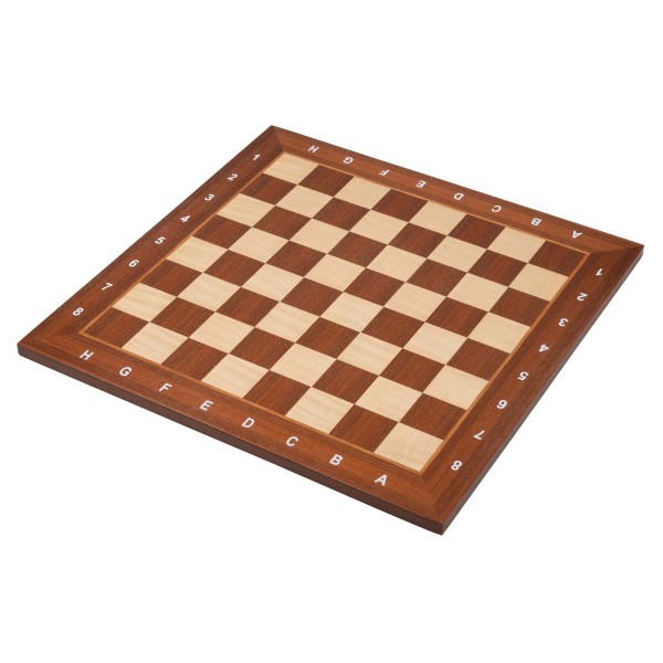 Schachbrett London, Feld 50 mm, mit Randbeschriftung Schachbrett London, Feld 50 mm, mit Randbeschriftung