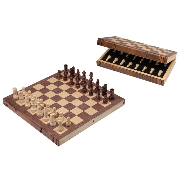 Schachkassette, Buchform, Feld 32 mm, Magnetverschluss Schachkassette, Buchform, Feld 32 mm, Magnetverschluss