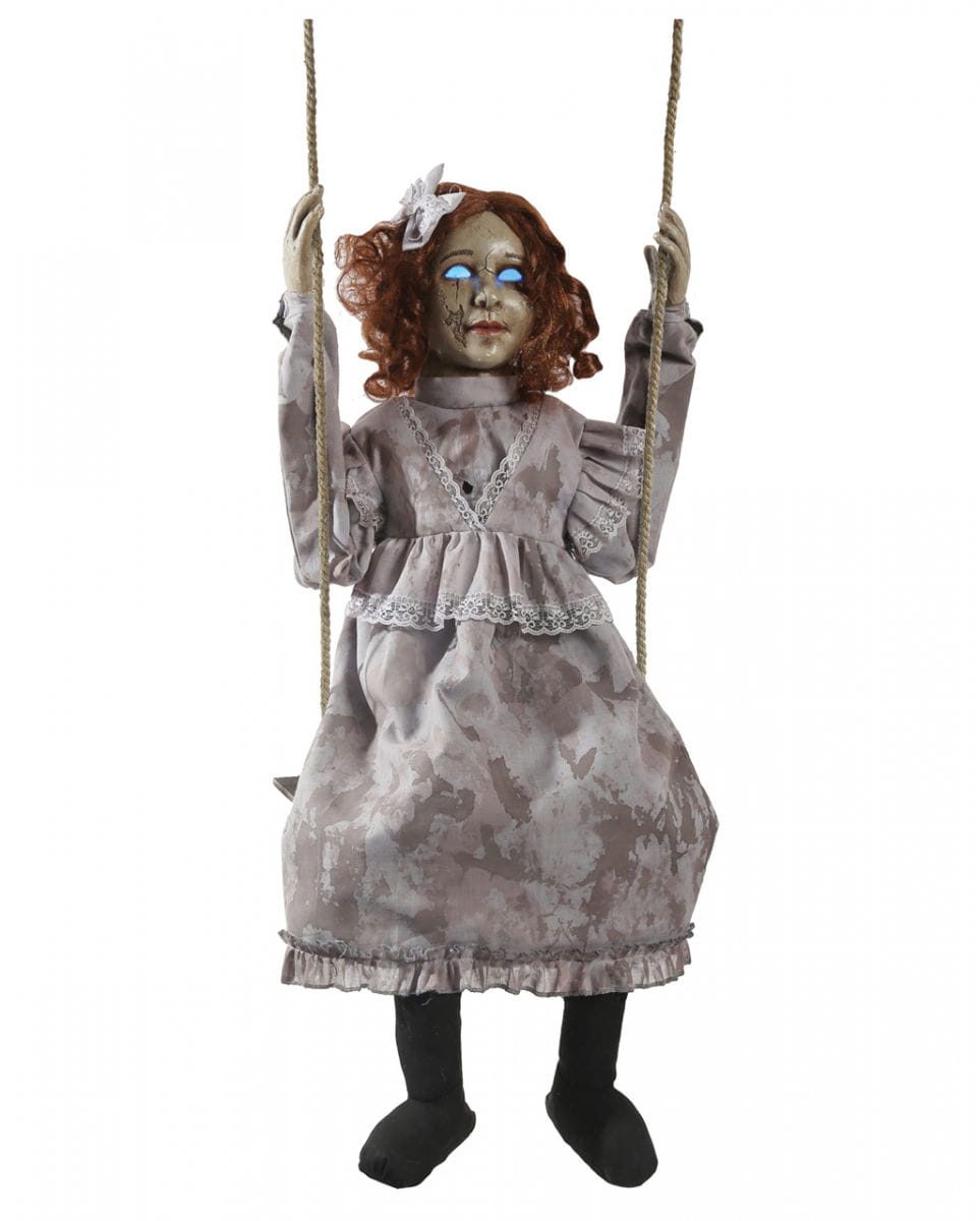 Schaukelnde Scary Doll Animatronic