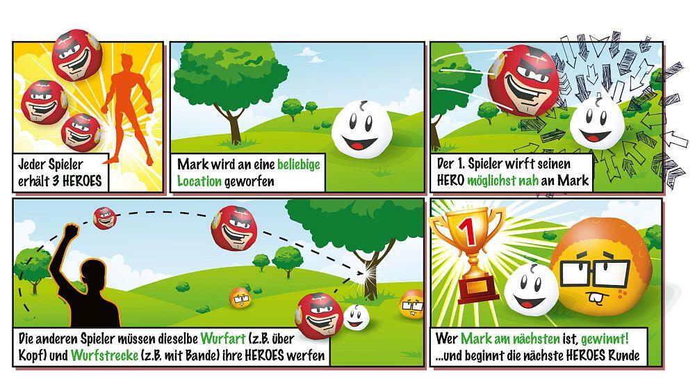 Schildkröt Funsports - Cross boccia Doubel Heroes blau grün Schildkröt Funsports - Cross boccia Doubel Heroes blau grün