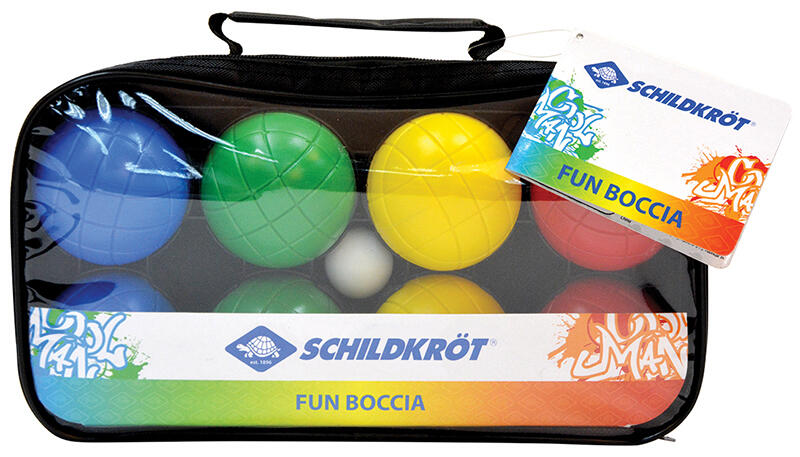 Schildkröt Funsports - SCHILDKRÖT Fun Boccia Set 4 x2 Kunststoffkugeln Schildkröt Funsports - SCHILDKRÖT Fun Boccia Set 4 x2 Kunststoffkugeln
