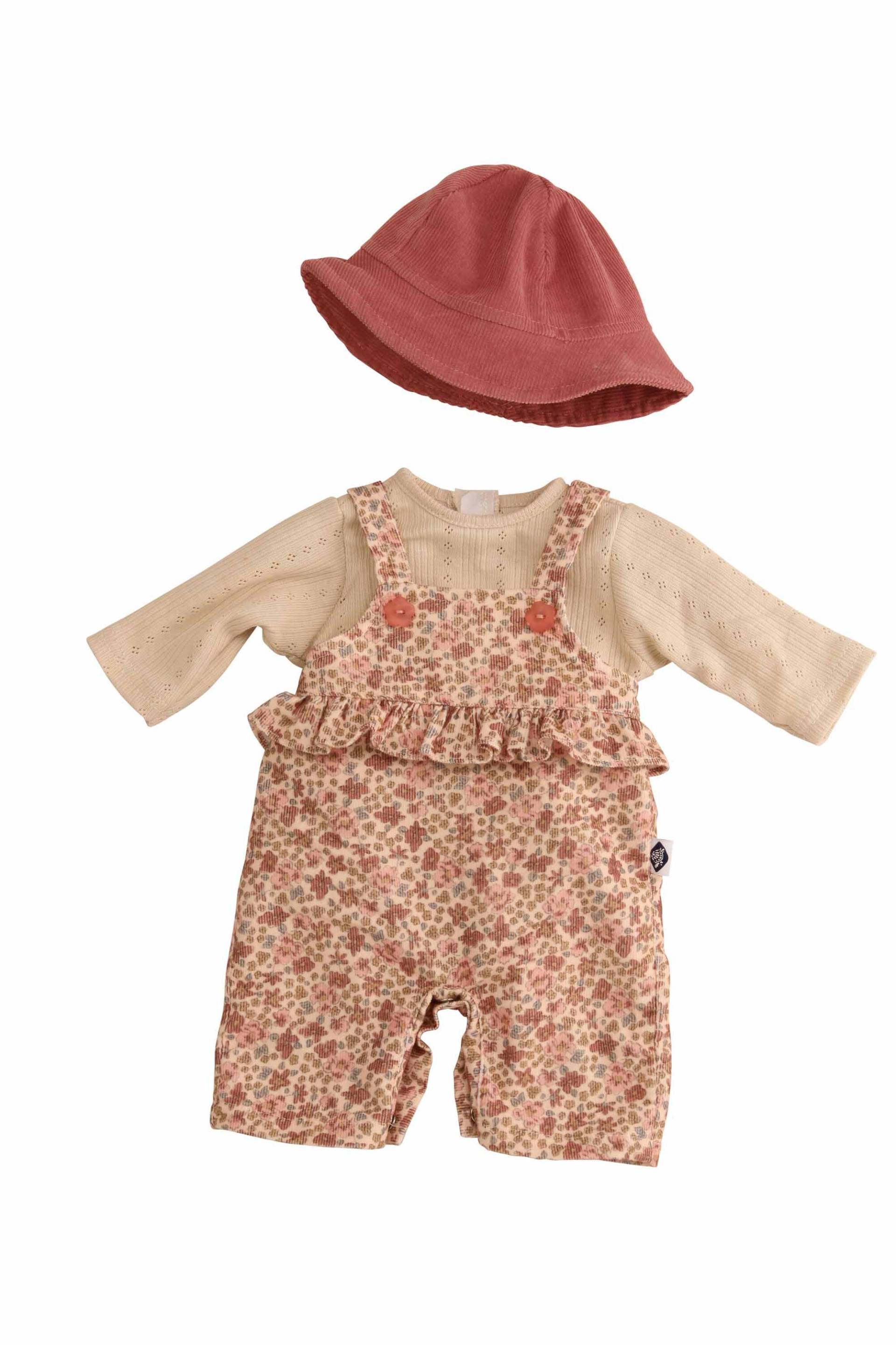 Schildkröt Puppen - Kleidung Gr.45 hose geblümt Schildkröt Puppen - Kleidung Gr.45 hose geblümt