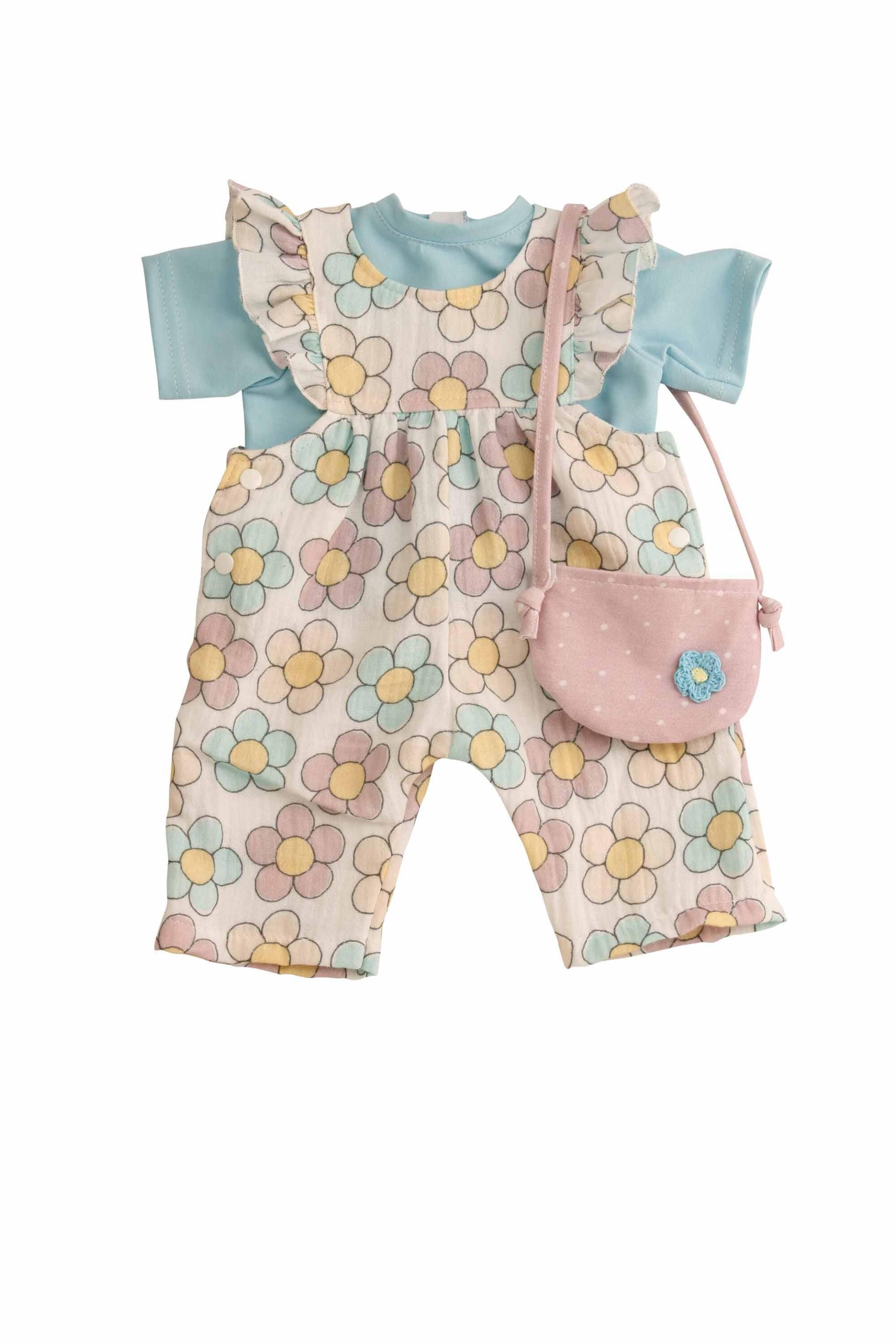 Schildkröt Puppen - Kleidung zu Puppe 52 cm Klara/Elli/ Julchen Blumenkleid bunt Schildkröt Puppen - Kleidung zu Puppe 52 cm Klara/Elli/ Julchen Blumenkleid bunt