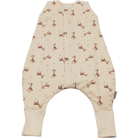 Schlafsack Giraffen beige