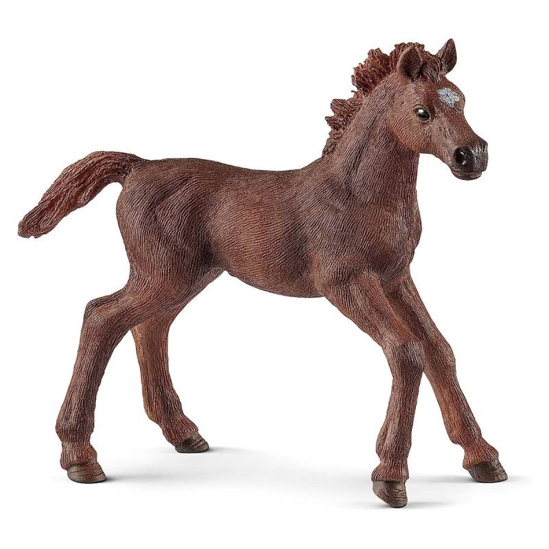 Schleich 13857 - Horse Club - Englisch Vollblut, Fohlen, Pferd, Spielfigur