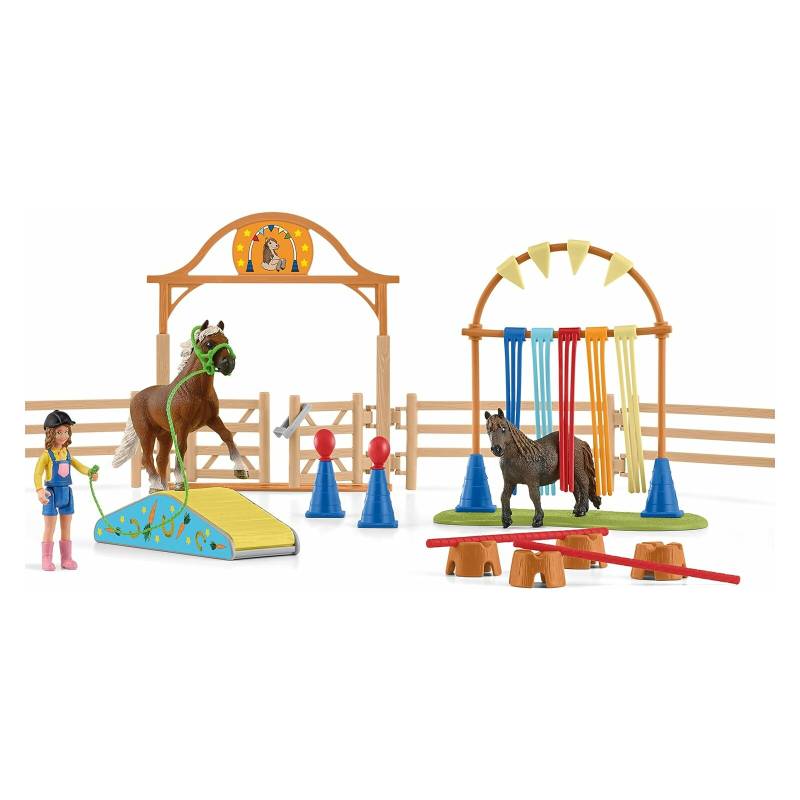 Schleich - Farm World - 42481 Pony Agility Training