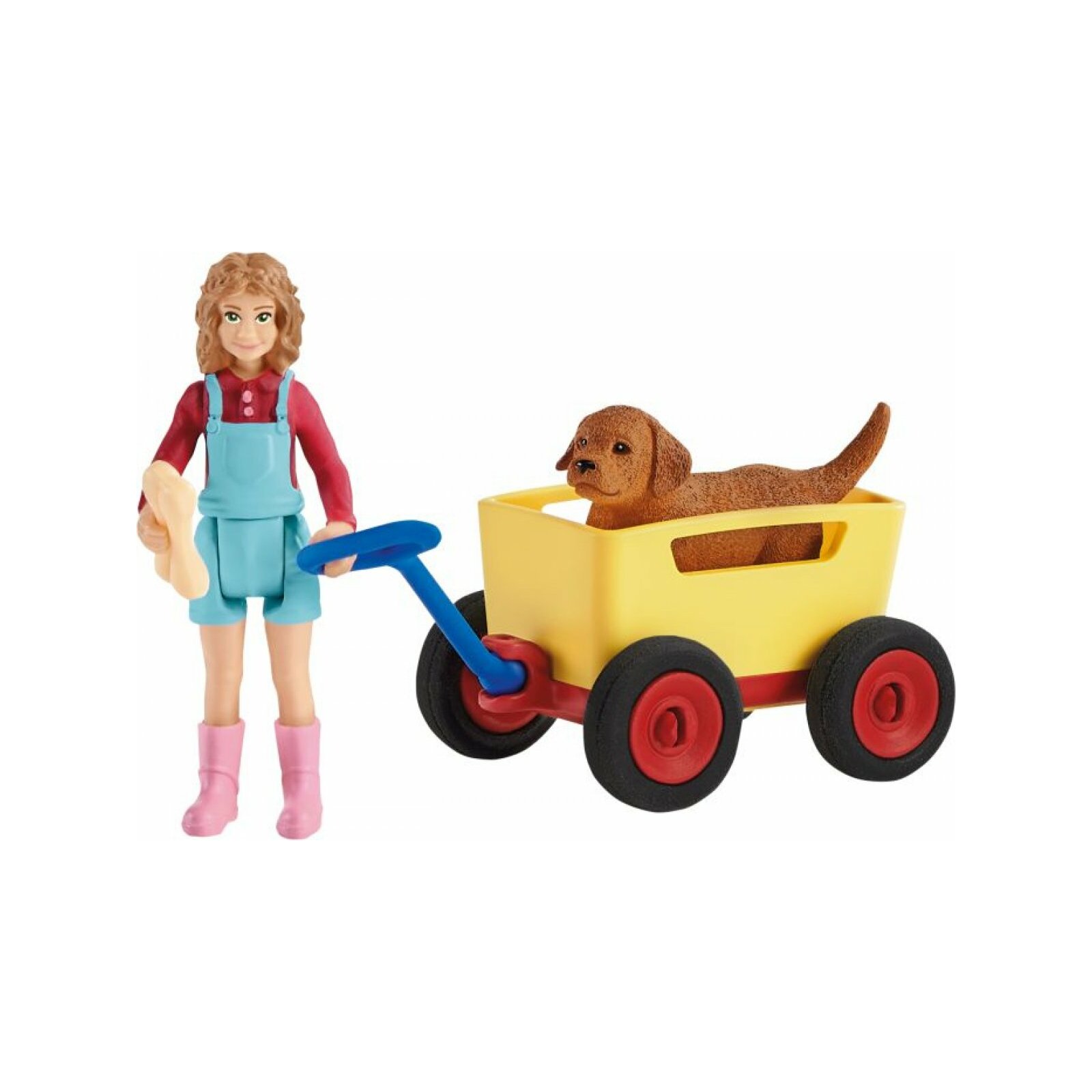 Schleich - Farm World - 42543 Bollerwagen-Ausflug (A)