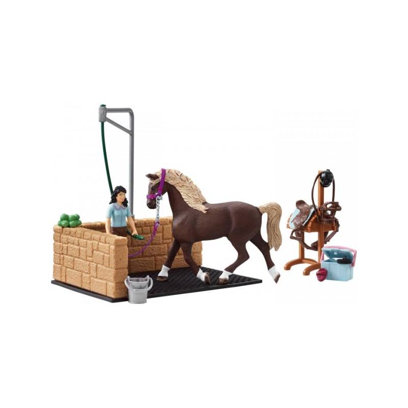 Schleich - Horse Club - 42438 Waschplatz mit Horse Club Emily & Luna