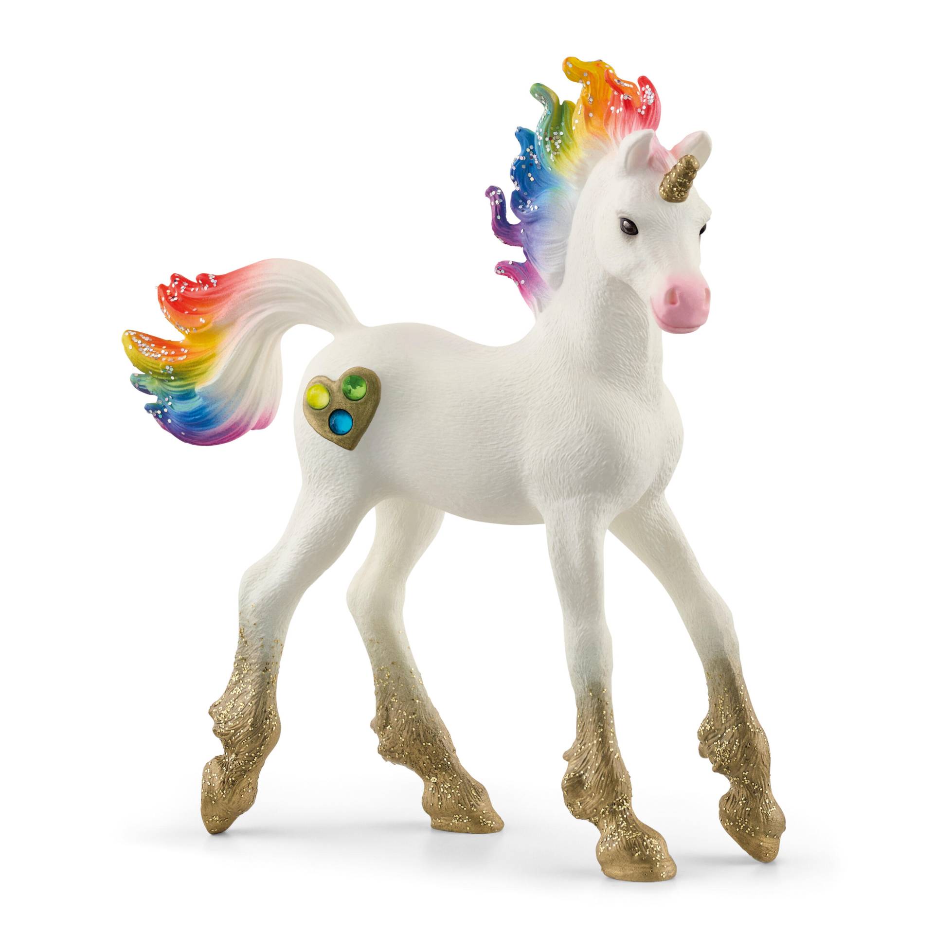 Schleich - Schleich - Horse Club - Regenbogeneinho Fohlen - Spielfigur Schleich - Schleich - Horse Club - Regenbogeneinho Fohlen - Spielfigur
