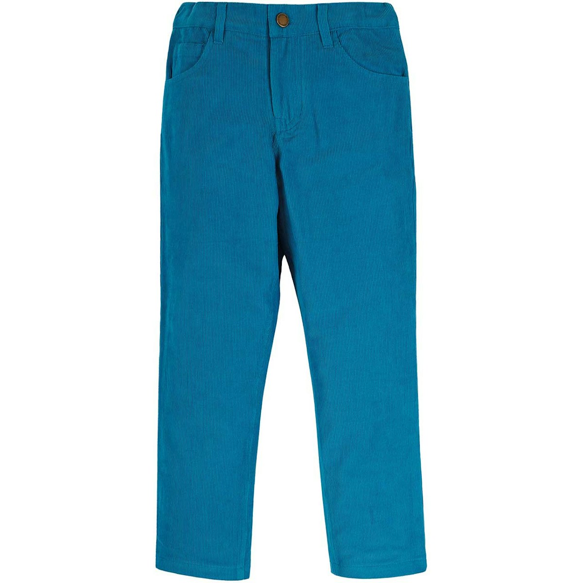 Schlichte Cordhose blau zum Krempeln 86 Schlichte Cordhose blau zum Krempeln 86