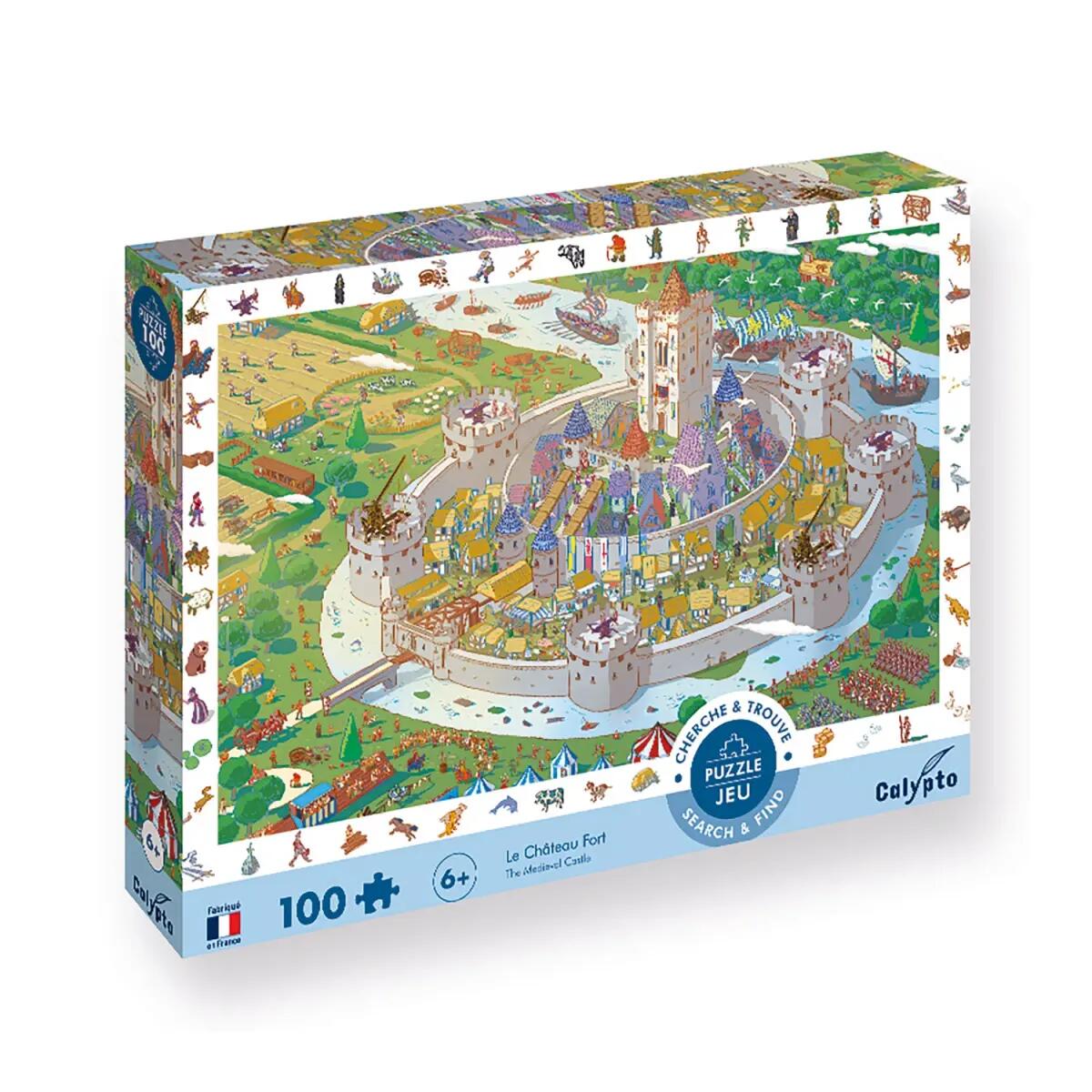 Schloss Fort 100 XL Teile Puzzle Schloss Fort 100 XL Teile Puzzle