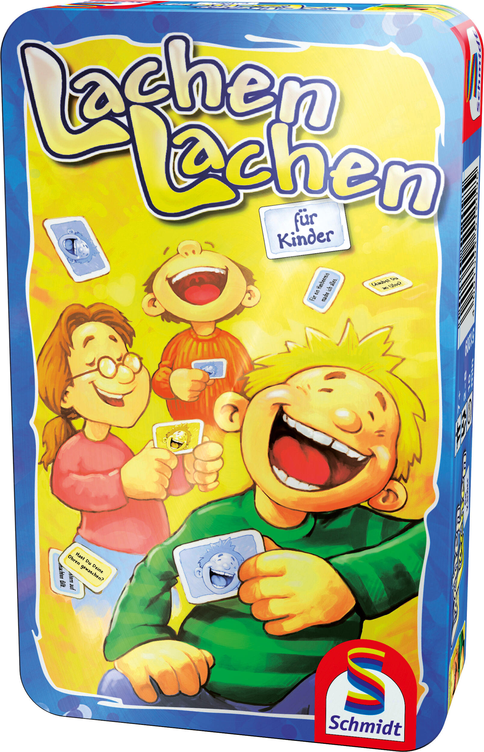 Schmidt Spiele - Mitbringspiel Lachen Lachen Kinder Metalldose Schmidt Spiele - Mitbringspiel Lachen Lachen Kinder Metalldose