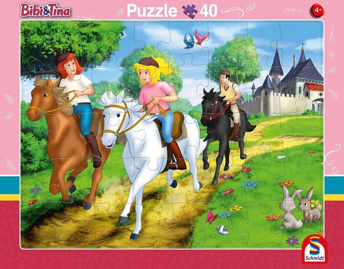 Schmidt Spiele - Rahmenpuzzle 2er Bibi & Tina Schmidt Spiele - Rahmenpuzzle 2er Bibi & Tina