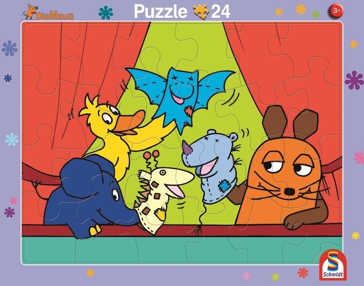 Schmidt Spiele - Rahmenpuzzle 2er Die Maus Schmidt Spiele - Rahmenpuzzle 2er Die Maus