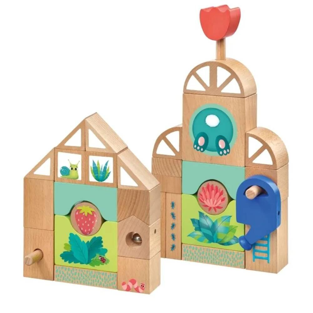 Schmidt Spiele - Tulips Garden Holzbausteine G Schmidt Spiele - Tulips Garden Holzbausteine G