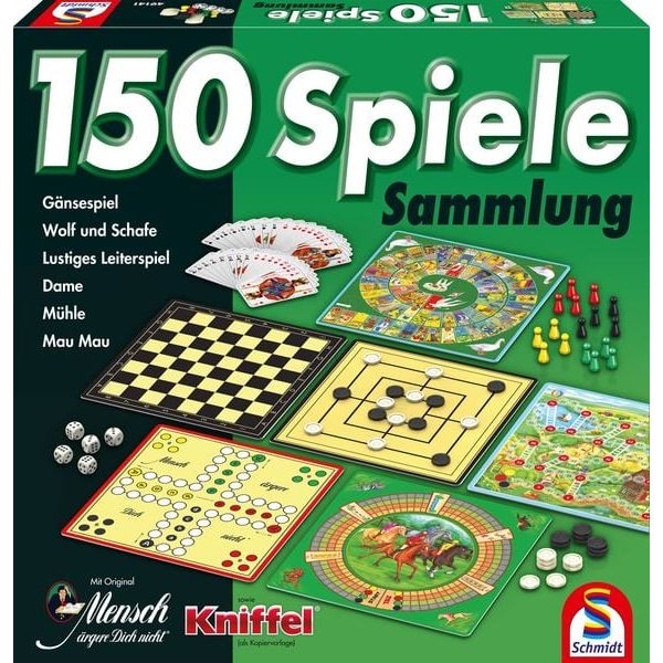 Schmidt - Spielesammlung 150 Spiele, Gesellschaftsspiele