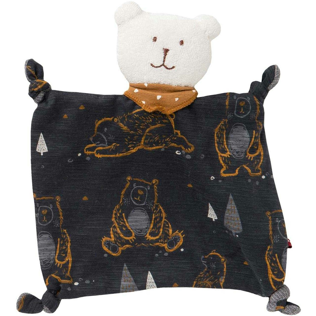 Schmusetuch Bärchen anthrazit Schmusetuch Bärchen anthrazit