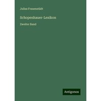 Schopenhauer-Lexikon von Antigonos Verlag