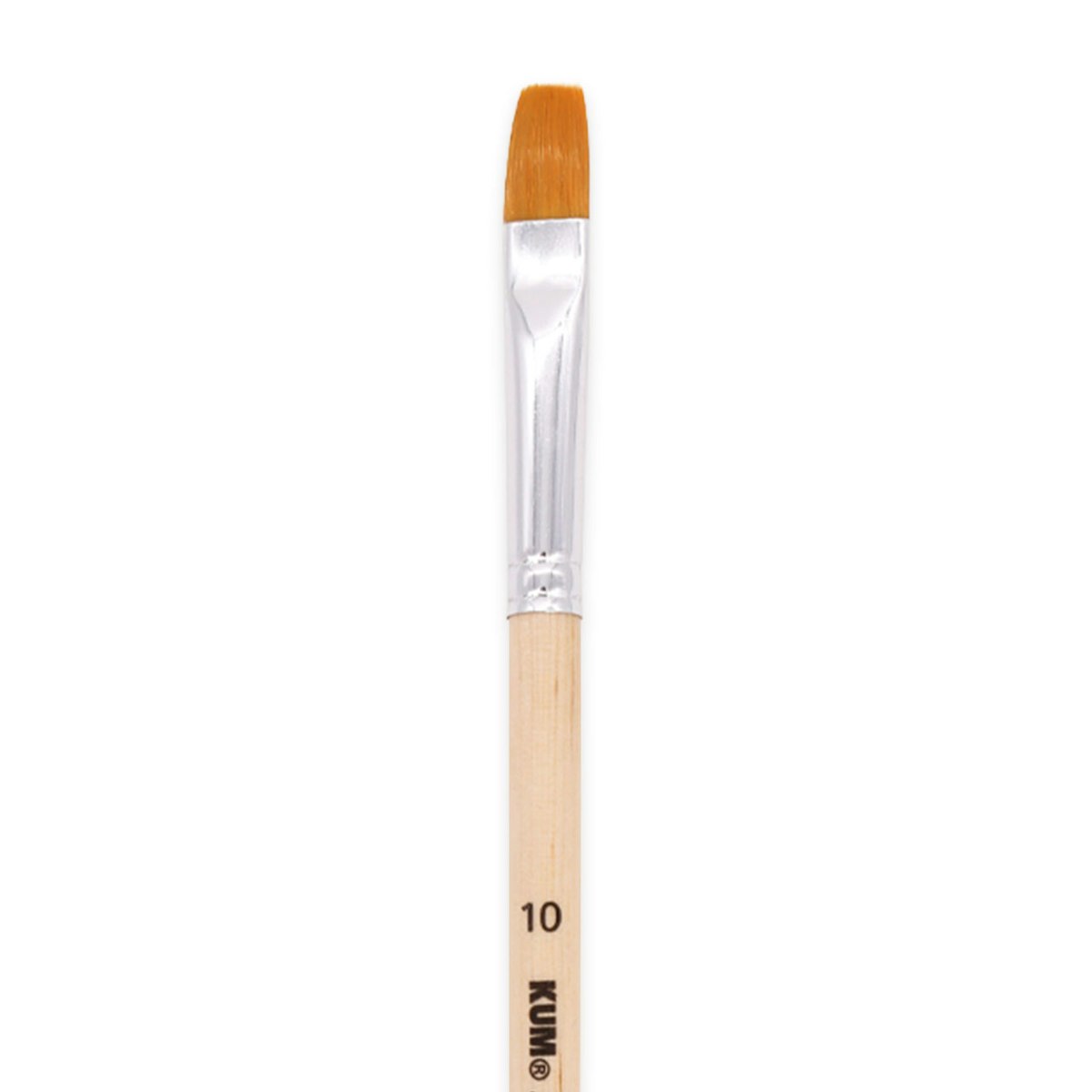 Schulpinsel Holz flache Spitze – Größe 10 Schulpinsel Holz flache Spitze – Größe 10