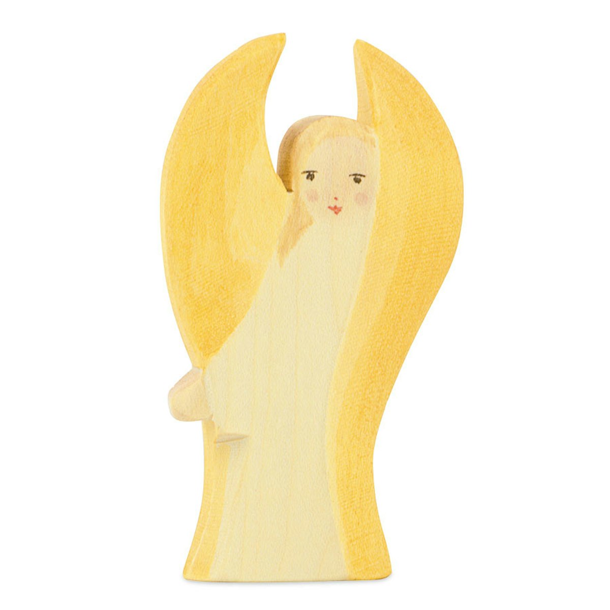 Schutzengel zur Taufe weiss Holzfigur 11 cm Schutzengel zur Taufe weiss Holzfigur 11 cm