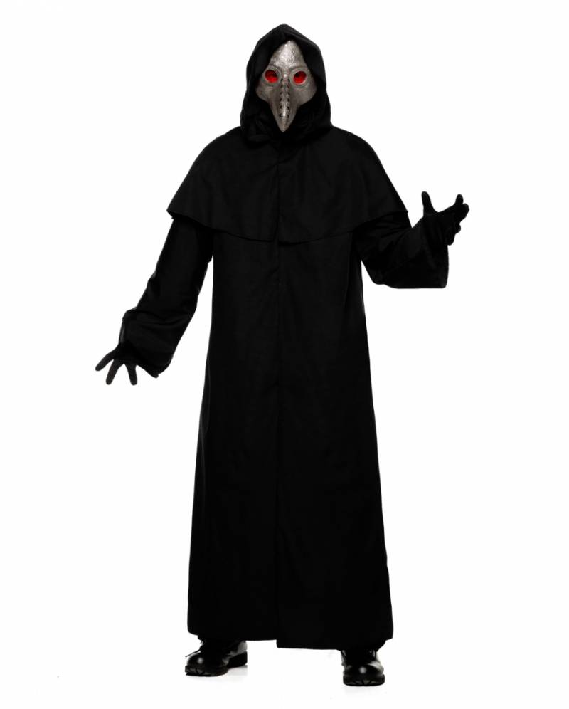 Schwarze Horror Robe für Erwachsene One Size