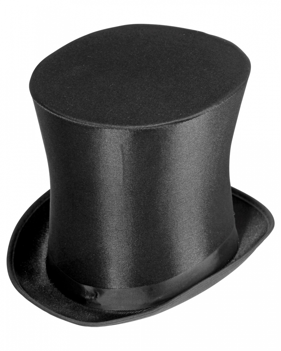 Schwarzer 20er Jahre Zylinder extra Hoch Schwarzer 20er Jahre Zylinder extra Hoch
