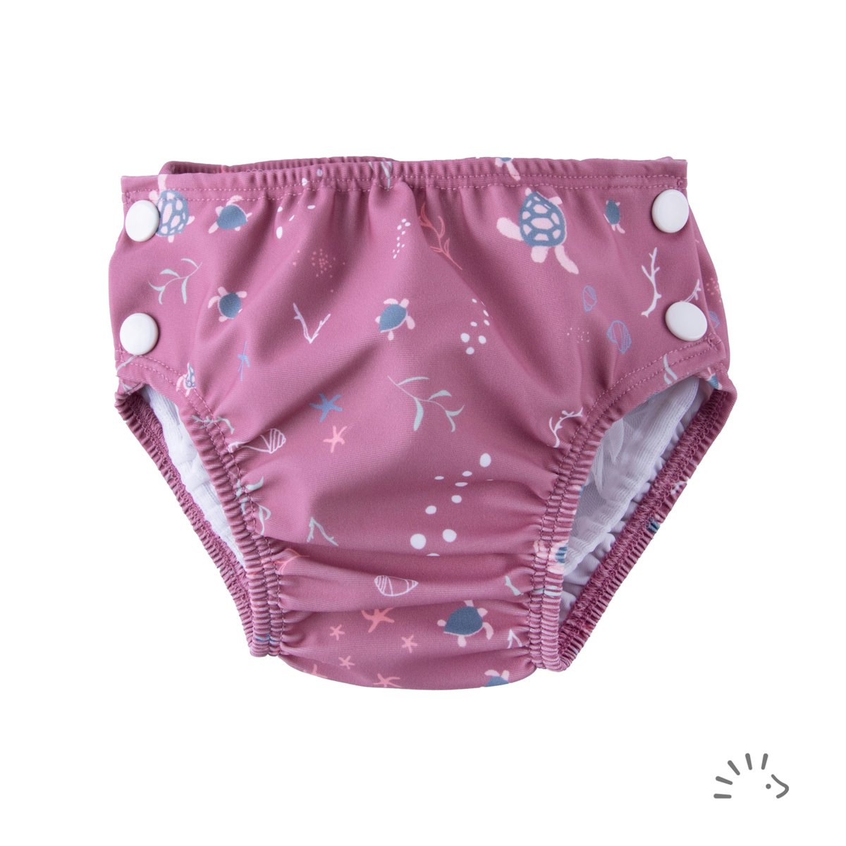 Schwimmwindel Schildkröten mauve L Schwimmwindel Schildkröten mauve L