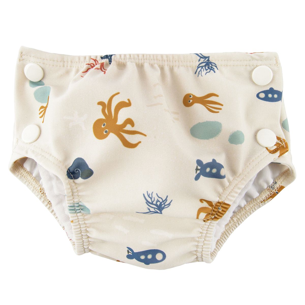 Schwimmwindel beige mit Meerestieren XL Schwimmwindel beige mit Meerestieren XL