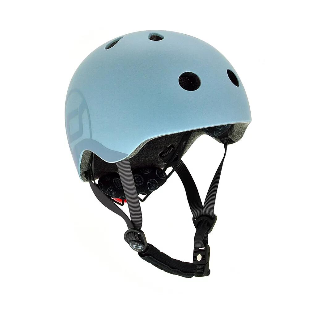 Scoot & Ride - Helm; Steel S-M; 51-55 cm; Gewicht 290 g; blau; Fahrradhelm Scoot & Ride - Helm; Steel S-M; 51-55 cm; Gewicht 290 g; blau; Fahrradhelm
