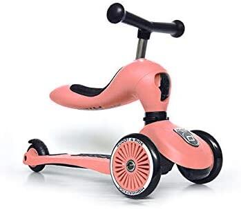 Scoot & Ride - Highwaykick 1 Peach Roller Scooter 2 in 1 Orange Scoot & Ride - Highwaykick 1 Peach Roller Scooter 2 in 1 Orange