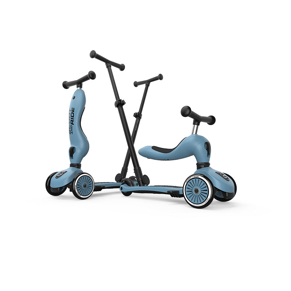 Scoot & Ride - Rutscher/Roller Highwaykick steel Push and Go Scoot & Ride - Rutscher/Roller Highwaykick steel Push and Go