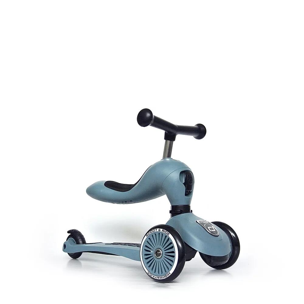 Scoot & Ride - Steel Highwaykick 1; Blau; Roller; Scooter 2 in 1 Scoot & Ride - Steel Highwaykick 1; Blau; Roller; Scooter 2 in 1