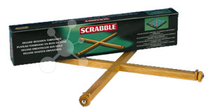 Scrabble - Deluxe Drehteller aus Holz