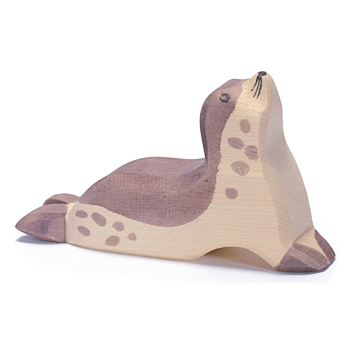 Seehund Kopf hoch Holzfigur 6,5 cm Seehund Kopf hoch Holzfigur 6,5 cm