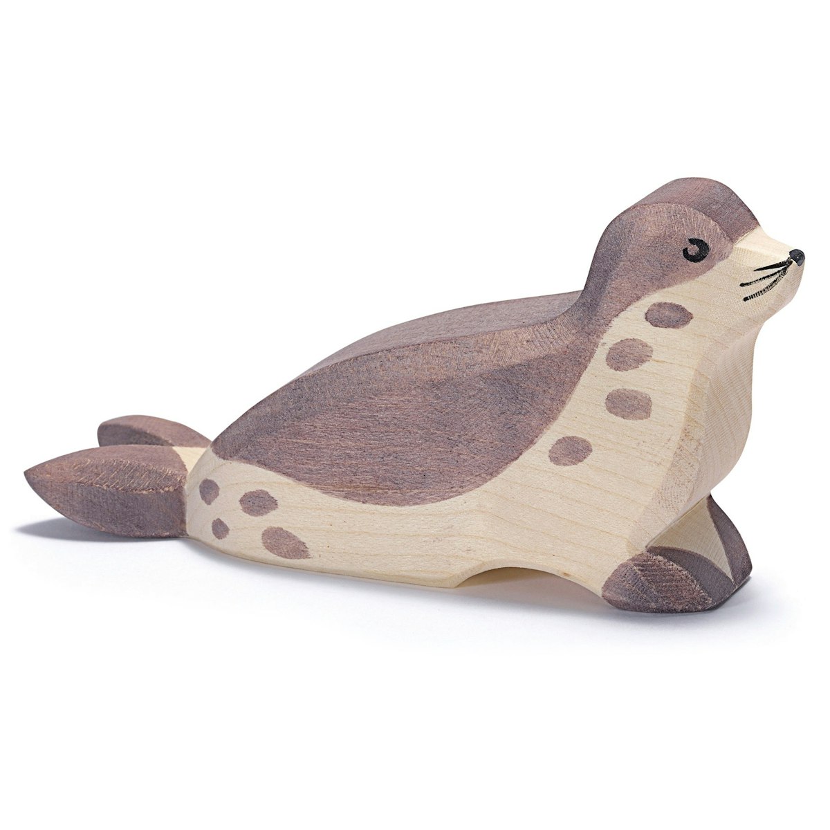 Seehund Kopf tief Holzfigur 5,5 cm Seehund Kopf tief Holzfigur 5,5 cm