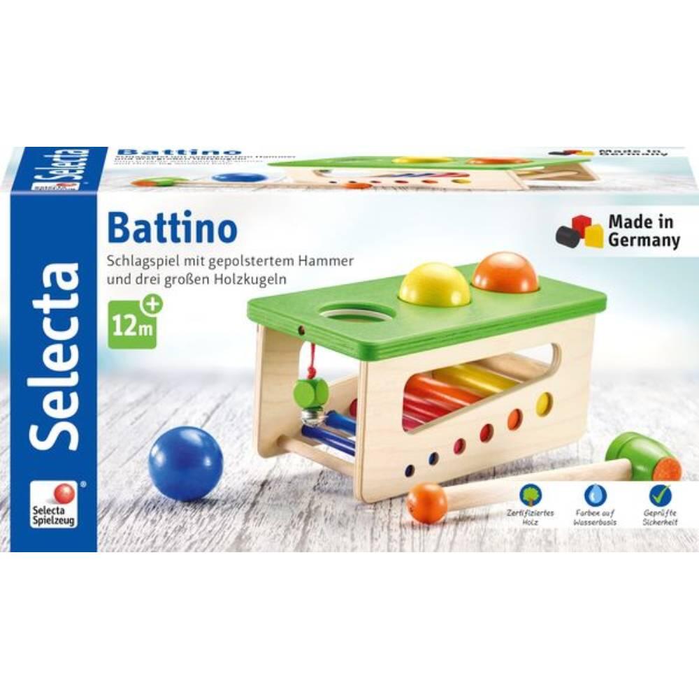 Selecta - Battino Klopfbank mit Xylophon Selecta - Battino Klopfbank mit Xylophon