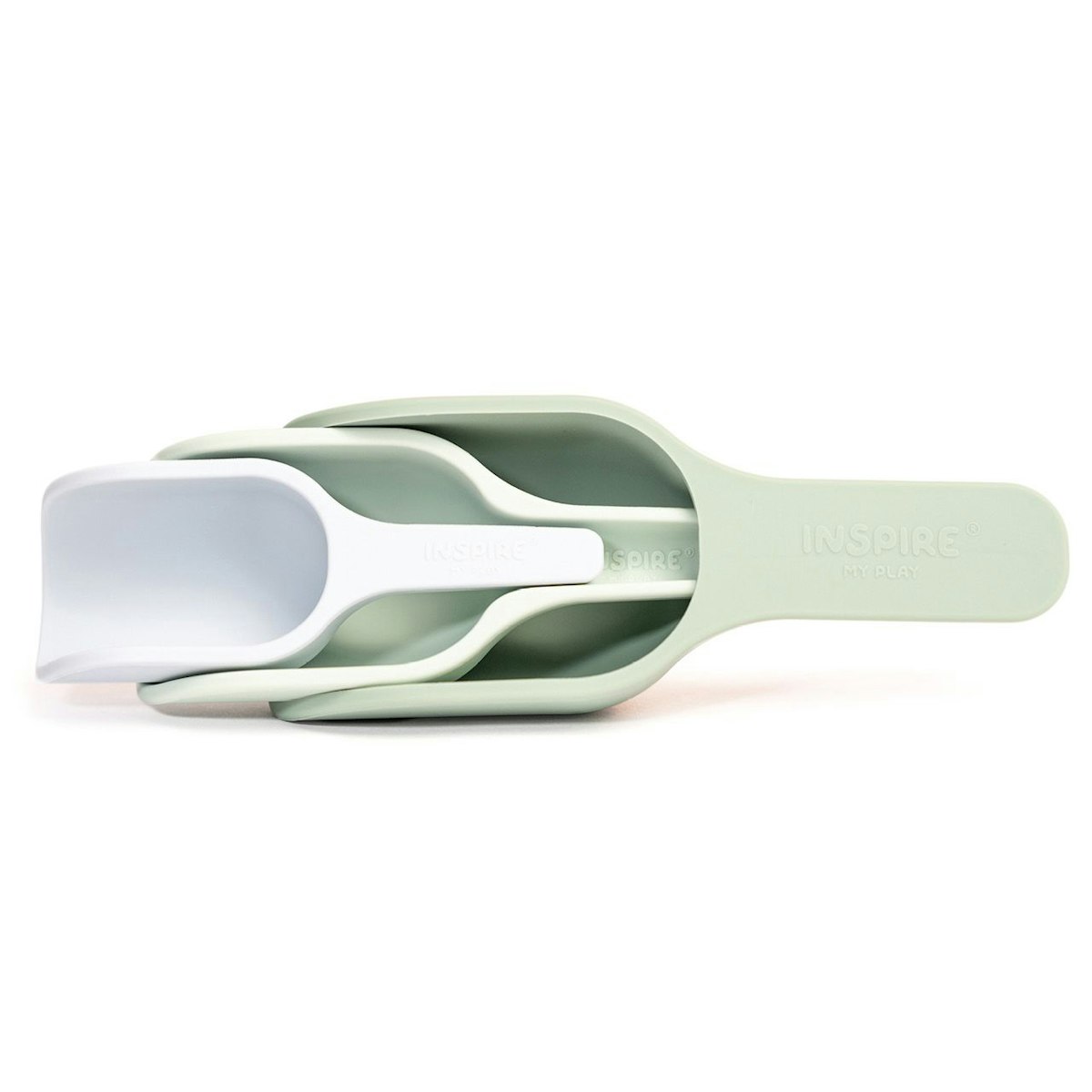 Sensorikspielzeug Schaufel Set blau grün Sensorikspielzeug Schaufel Set blau grün